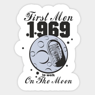 First Moon-landing Sticker